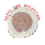 Logo Sanni der Holzwurm